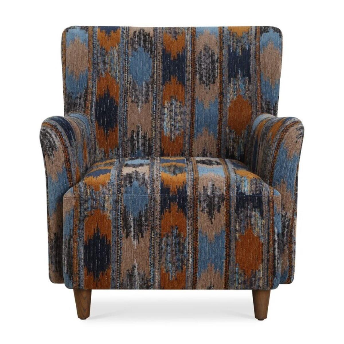 d3c896d04b2b89a1cbb89752e4752575 Lainey Armchair, Ikat - Image 1