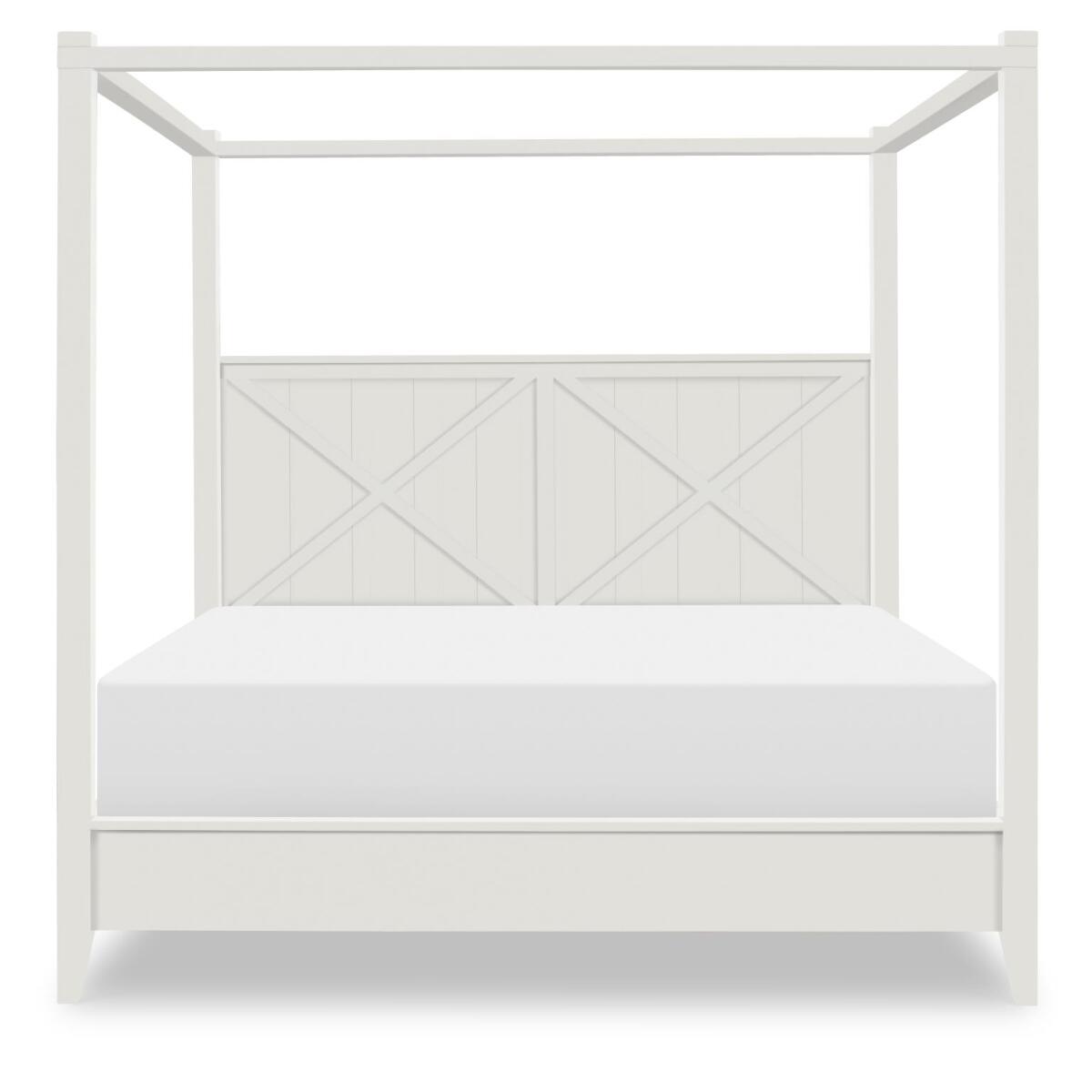 Complete Canopy Bed Ca King 6/0 - Image 3