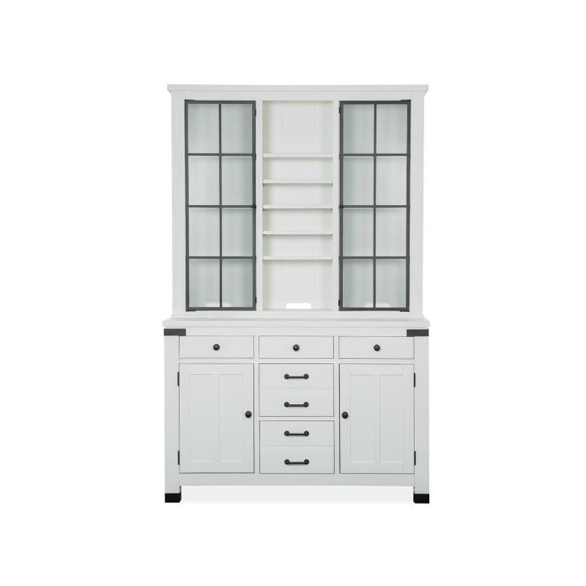 Harper Springs Server with Hutch Dining Storage Dining Storage 4