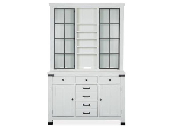 Harper Springs Server with Hutch Dining Storage Dining Storage