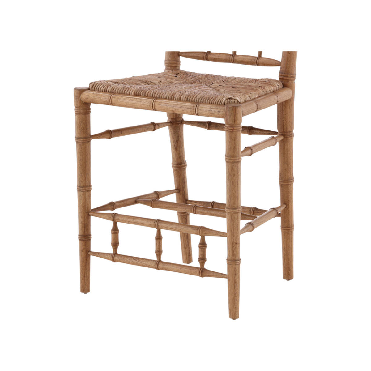 Natural Bamboo Counter Stool Barstools Barstools 7