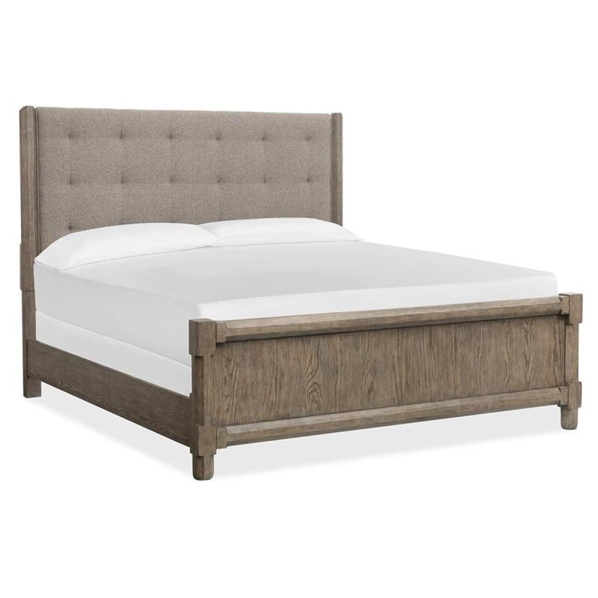 Claremont B5942-75 Complete Cal.King Panel Bed w/Upholstered Headboard - Image 6