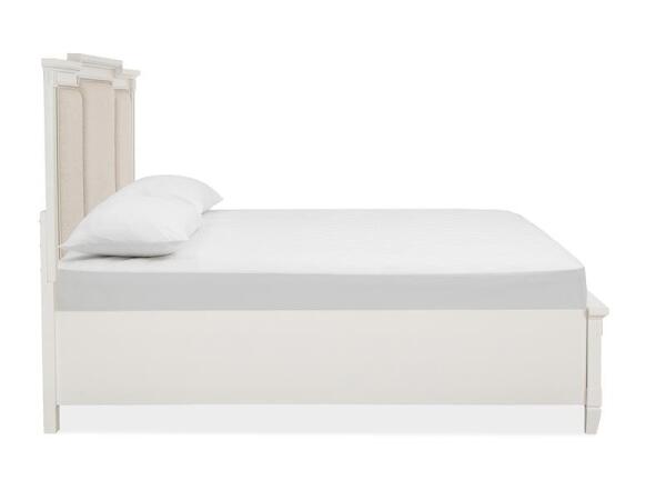 Willowbrook Complete Queen Panel Storage Bed w/Upholstered Headboard Beds Beds 11