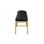 Osborne Leather Bench Chairs & Benches Brown 12