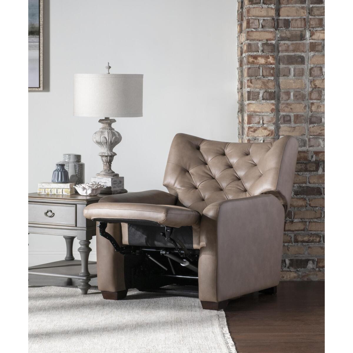 P1 Tufted Recliner Recliners Brown 11
