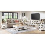 Media Console Entertainment Stands Amber And Cotton 13
