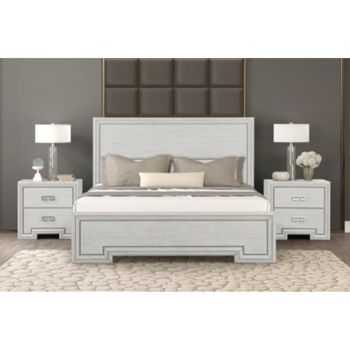 Basilone 4 Pc Queen Bedroom Set - Image 4