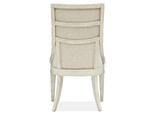 Newport Dining Arm Chair w/Upholstered Seat & Back (2/ctn) - Image 3