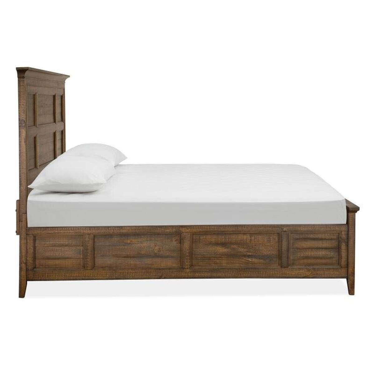 Bay Creek Complete Queen Panel Bed with Regular Rails Beds Beds 5