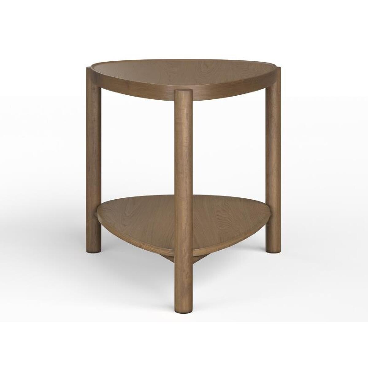 d63c0ad7b7473378fcb791cf7a253923 Hadleigh Brown Shaped Accent End Table - Image 1