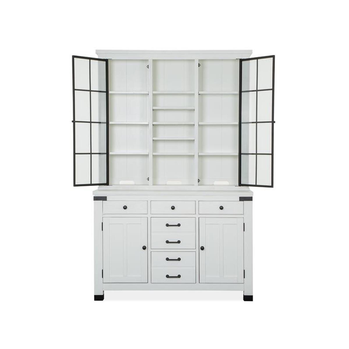Harper Springs Server with Hutch Dining Storage Dining Storage 6