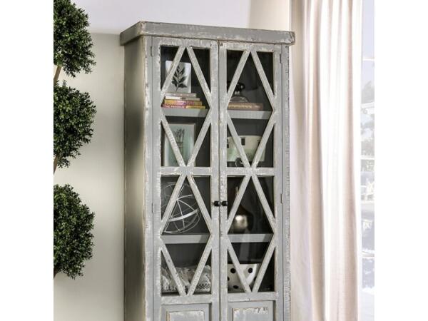 Zenia Curio Accent Furniture Accent Furniture