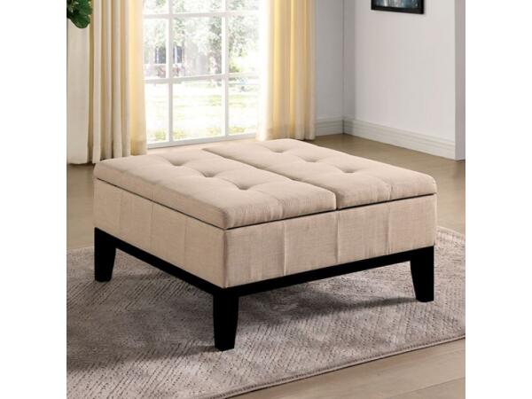 Fazio Ottoman Ottomans & Poufs Beige