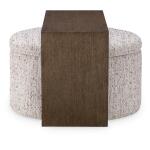 LU310 Solana Positano Clay Biscotti (Direct Container Only) UP Storage Ottoman Mohave - Image 2