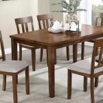 Medford 7 PC. Dining Table set Dining Sets Brown 9