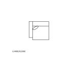 Laf Lift Top Storage Chaise With Back Arm Storage, Power Grommet, Reading Light, And, One 18″ Pillow Sectionals Brown