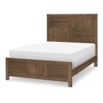 Complete Panel Bed, Full 4/6 Brown Finish Youth Beds Brown 10