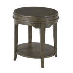 Oval End Table