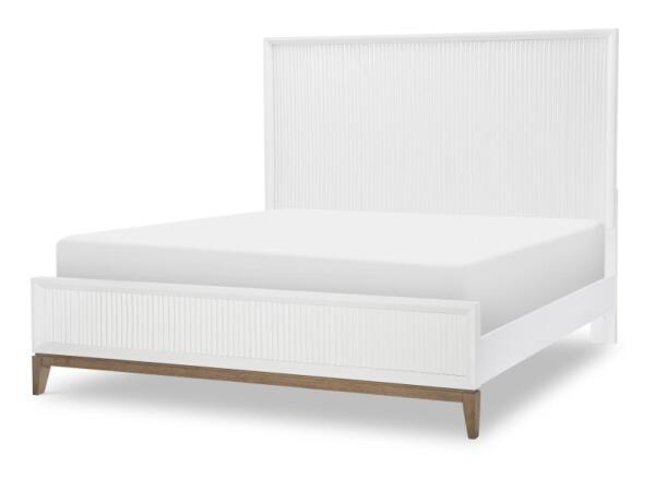 Complete Sculpted Panel Bed King 6/6 Beds Beds