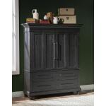 Armoire 4-drawers Dressers Black 17