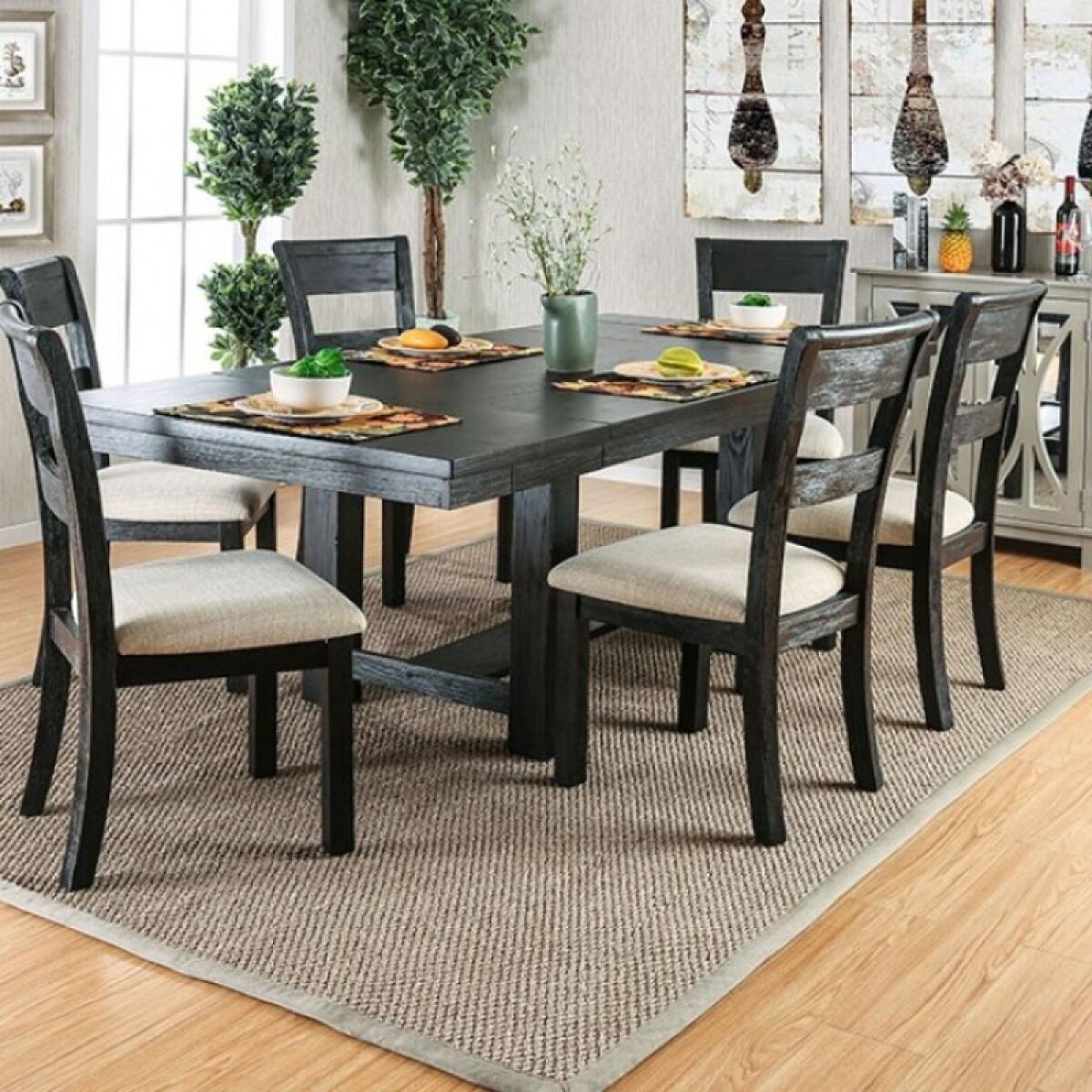 Thomaston Dining Table Dining Tables Black 4