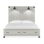 Harper B5321-64A Complete King Panel Storage Bed
