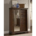 Tulsa Door Chest 6 Drawers Dressers Brown 8