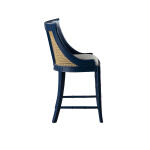 Blue Spoonback Counter Stool - Image 3