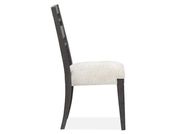 Plum Creek - Black Dining Side Chair w/Upholstered Seat (2/ctn) - Image 5