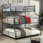 Olga Twin/Full/Queen Bunk Bed Youth Beds Antique Black 10