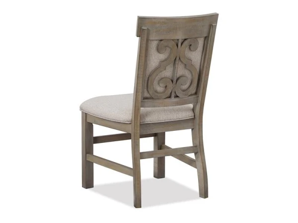Tinley Park Dining Side Chair w/Upholstered Seat & Back (2/ctn) Chairs & Benches Brown 18