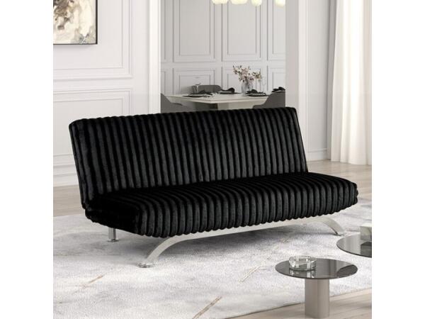 Villeneuve Futon Sofa Bed Sleeper Sofas Black