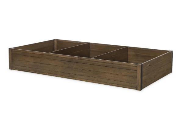 Trundle Storage Drawer Brown Finish Bed Parts Bed Parts