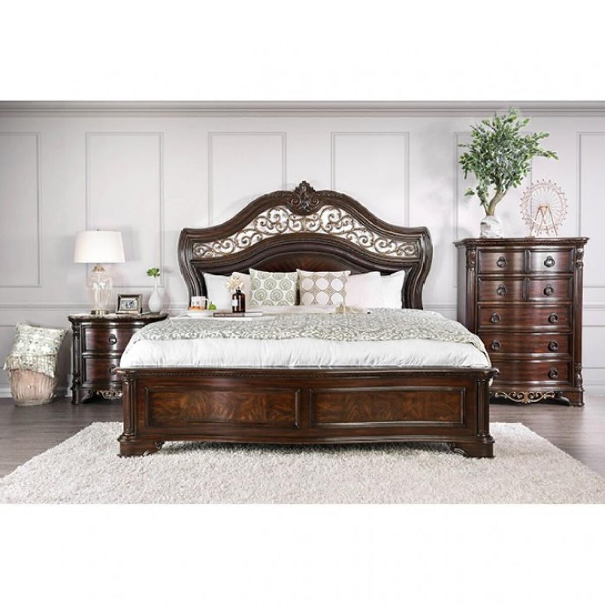 Menodora 4 Pc Queen Bedroom Set Bedroom Sets Bedroom Sets 5