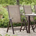 Monza Adjustable Chairs (2/CTN) Outdoor Chairs Brown 7