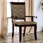 St. Nicholas Arm Chair (2/Box) Chairs & Benches Antique Cherry/Beige 5