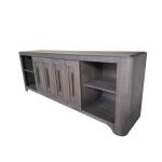 60 Inch Media Console Entertainment Stands Brown 2