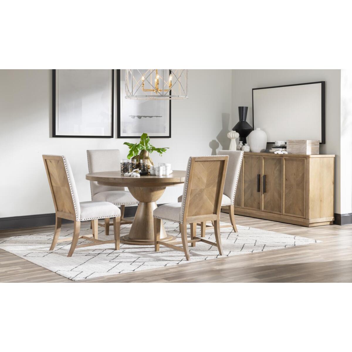 Uph Side Chair Chairs & Benches Aged Driftwood 7