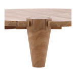 Large Parker Coffee Table Cocktail & Coffee Tables Brown 11