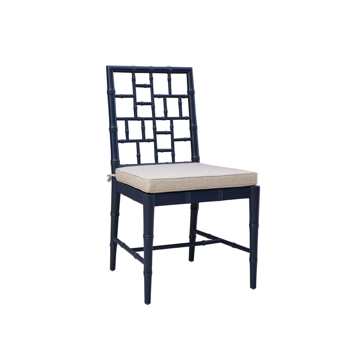 Blue Hugo Side Chair - Image 2