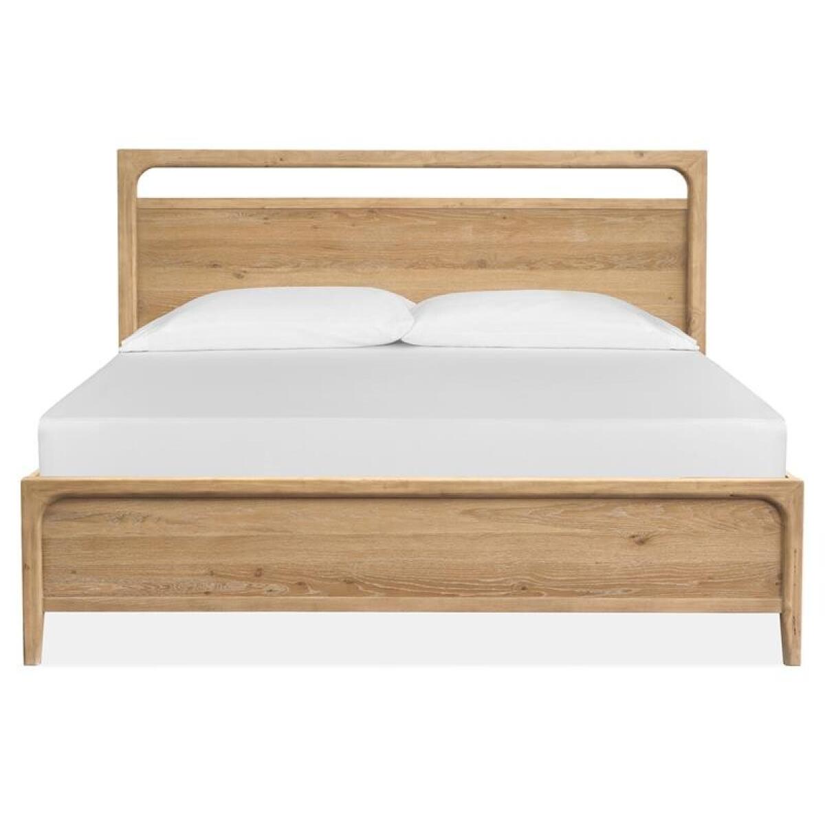 Somerset Wood King Panel Bed Headboard KD - Image 2