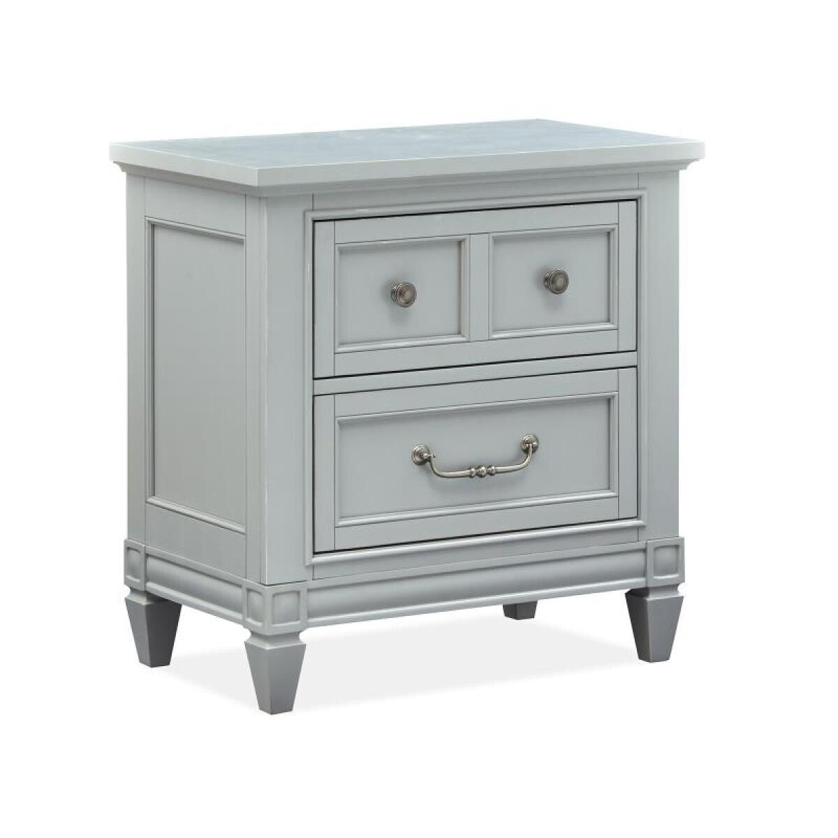 Glenbrook Drawer Nightstand Nightstands Gray 9