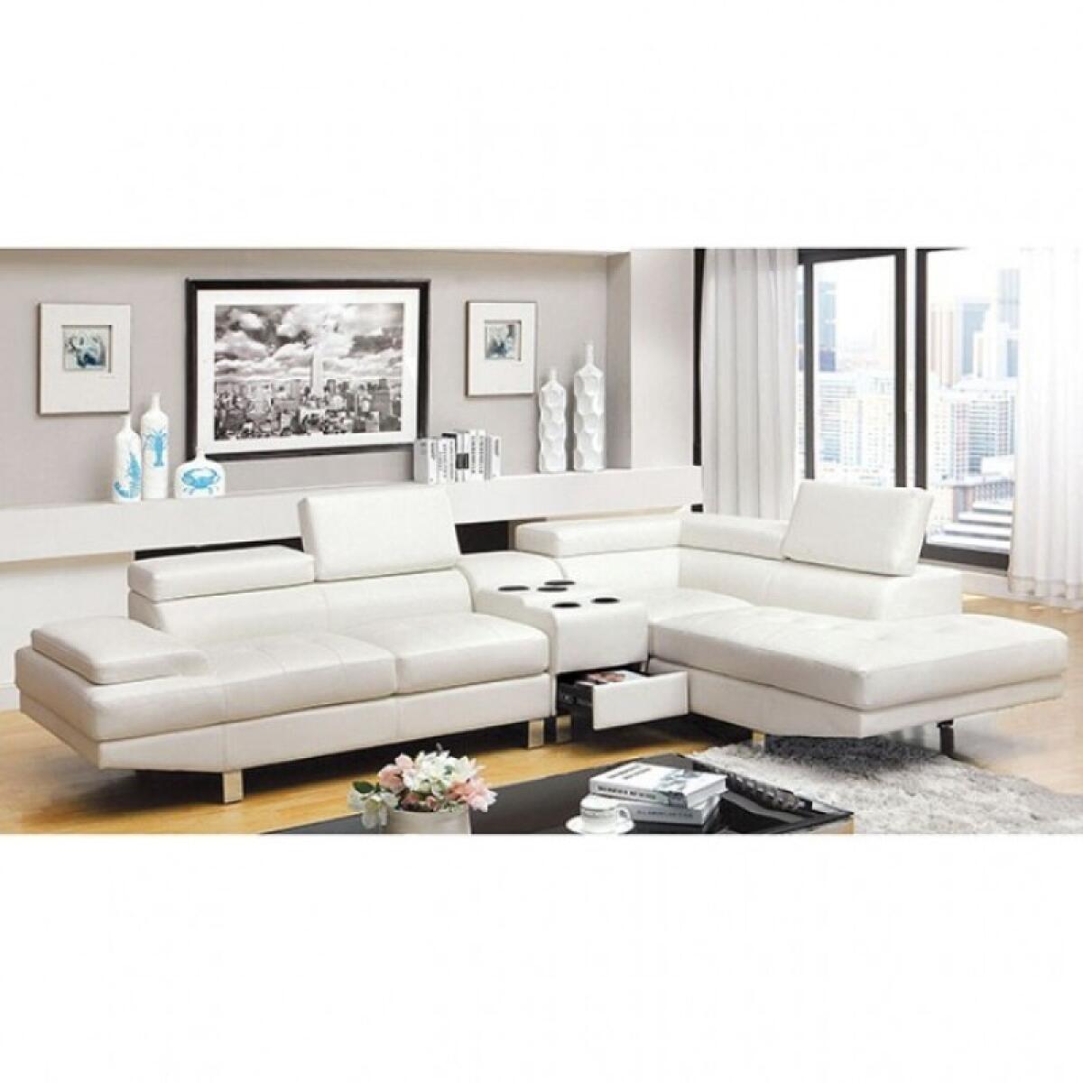 Kemina Sectional Sectionals Furniture of America 5