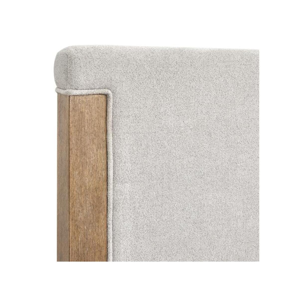 Plum Creek – LT. Brown Complete Cal.King Upholstered Panel Bed Beds Beds 8