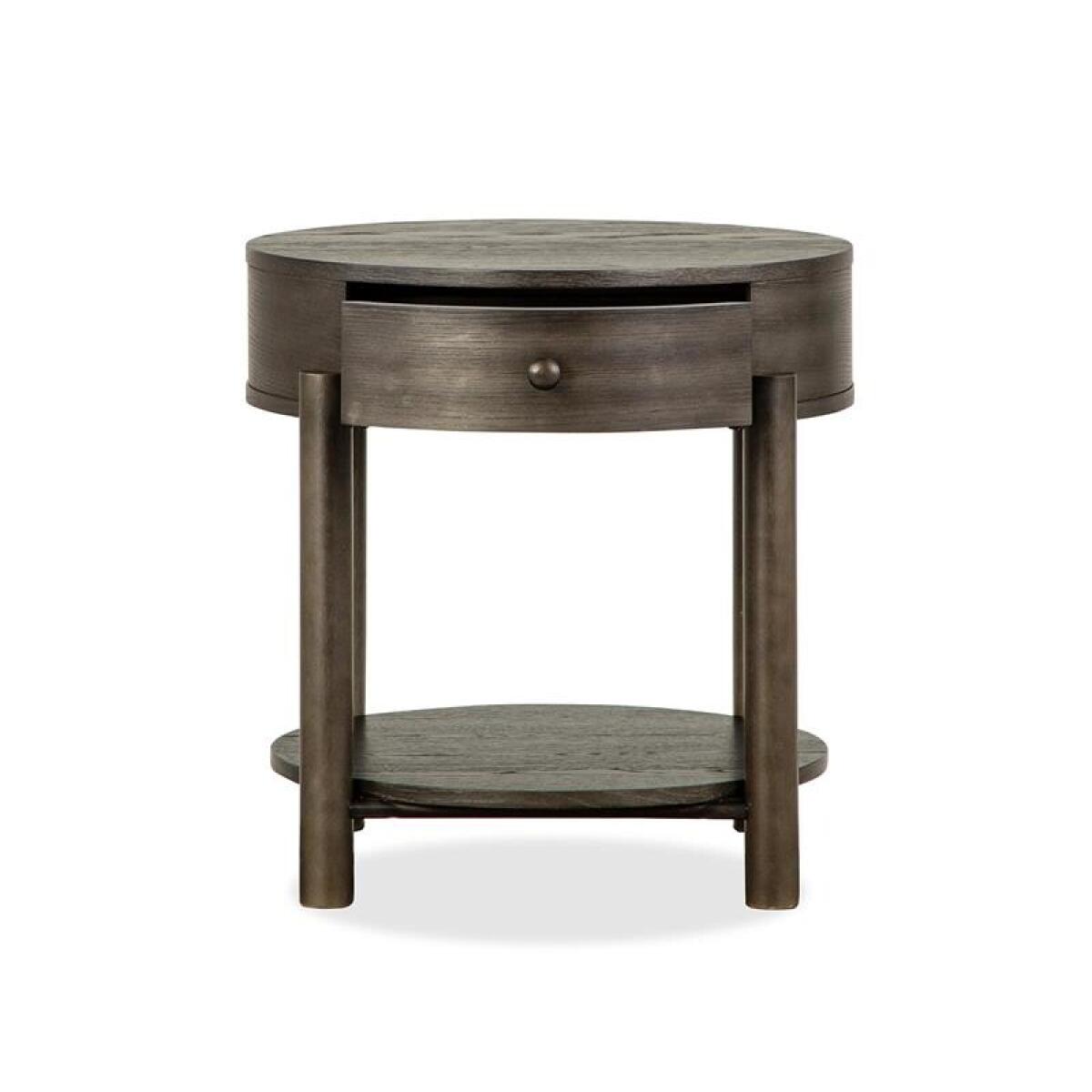 Hadleigh Black Round End Table - Image 9