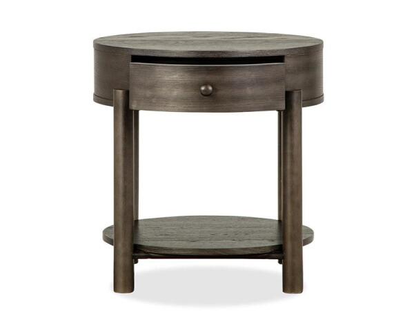 Hadleigh Black Round End Table - Image 9