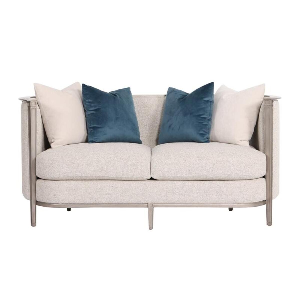 dc2436d63d98ef5e8a68e14c0657eb8d Rensick U4420-30-089 Cream Loveseat - Image 1