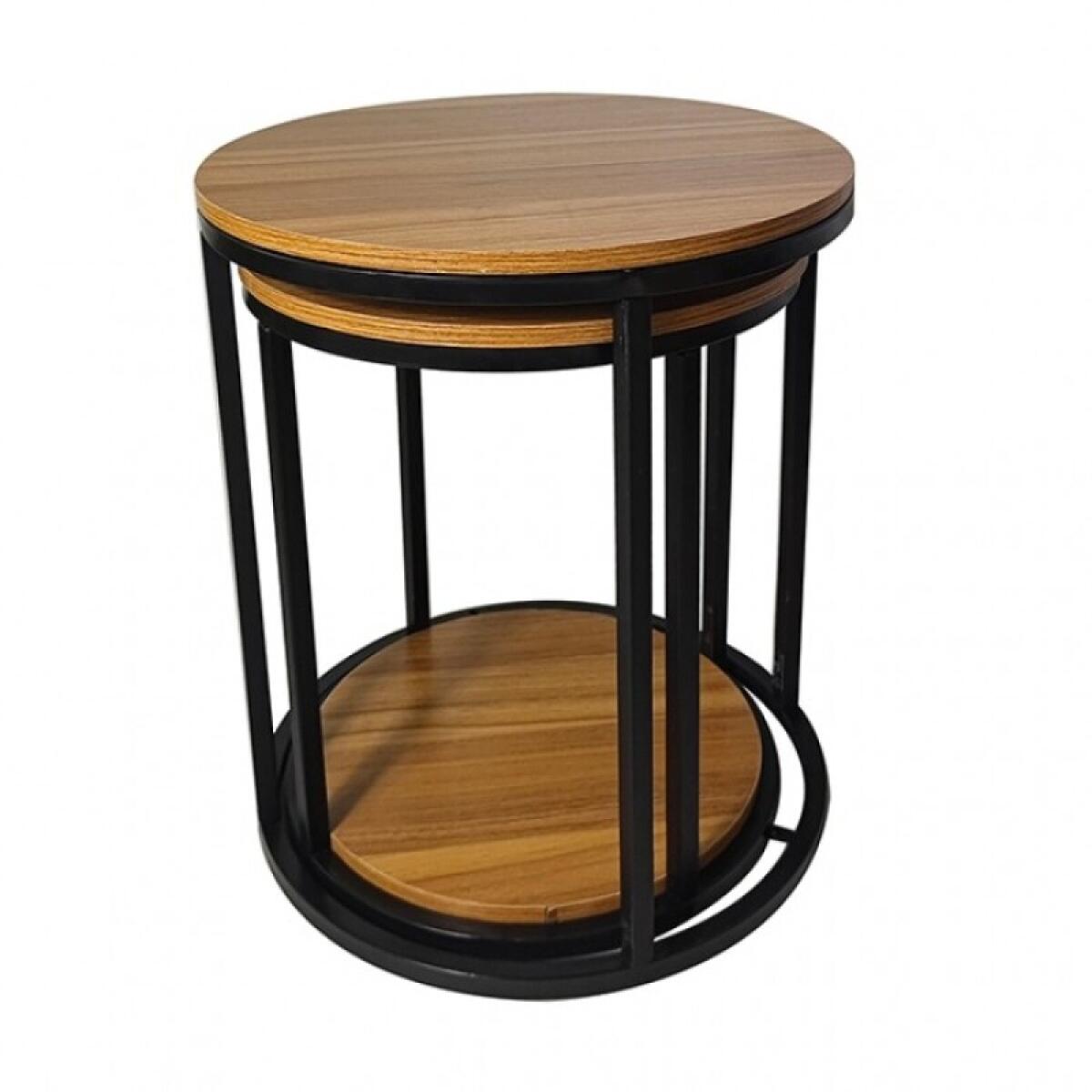 Mollie Nesting Tables (2/CTN) End tables Brown 5