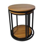 Mollie Nesting Tables (2/CTN) End tables Brown 8