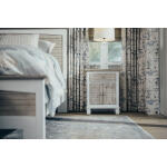 Islamorada 1-drawer / 2-door Electrified Coastal Nightstand - Image 3